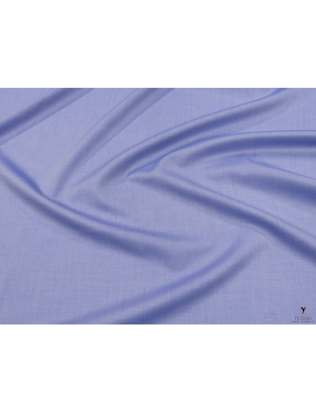 Polyester fabric 200 g/m2 Blue, twill 2/2, DDc 200 T, width 120 cm