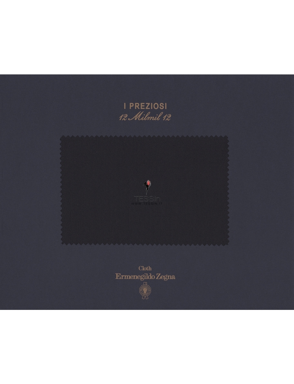12MILMIL12 Fabric Black Ermenegildo Zegna EZ-3000-0102