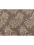 Tessuto Ignifugo Jacquard Cahsmere Marrone - Helsinki