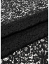 Pure Cotton Chantilly Lace Fabric Floral Black