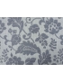 Jacquard Chenille Fabric Floral Grey - Firenze