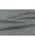 Tessuto Jacquard Cinigliato Giglio Fiorentino Grigio - Firenze