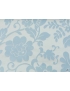 Jacquard Fabric Floral Pale Blue - Firenze