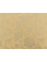 Jacquard Fabric Floral Gold Ochre - Firenze