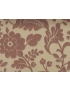 Jacquard Fabric Floral Red - Firenze
