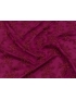 Embroidered Lace Fabric Burgundy