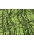 Mtr. 1.40 Chenille Jacquard Fabric Abstract Acid Green