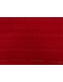 Mtr. 2.00 Laser Cutted Chiffon Fabric Red Luigi Verga
