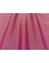 H140 Pure Silk Curtain Iridescent Organza Fabric Fuchsia Beige