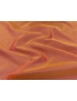 H140 Pure Silk Curtain Iridescent Organza Fabric Orange Fuchsia