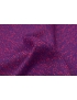 Tweed Fabric Fuchsia and Purple