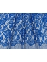 Chantilly Lace Fabric Electric Blue