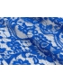 Chantilly Lace Fabric Electric Blue