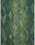 Jacquard Fabric Ramage Green Gold