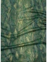 Jacquard Fabric Ramage Green Gold