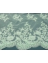 Embroidered Tulle Fabric Sage Green