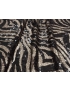 Jersey Sequins Fabric Animalier Black-Platinum  