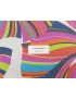 Silk Chiffon Fabric Abstract Multicolor Emanuel Ungaro