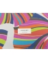 Silk Chiffon Fabric Geometric Multicolor Emanuel Ungaro