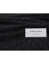 Mtr. 1.80 Cloque Abstract Fabric Black Emanuel Ungaro