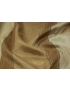 Silk Blend Curtain Fabric Stripes Nut Brown Bronze Ecru Beige - Ponson Made in Italy