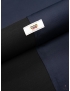 Double-Face Wool Jersey Fabric Dark Blue Black Lanerie Agnona