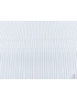 Mtr. 2.00 Twill Fabric Stripes White Pale Blue Albini - 1876