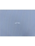 Mtr. 2.00 Poplin Fabric Stripe Azure White Giza 45 NE 170/2 - Atelier Romentino