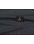 Cotton Flannel Fabric Black Carnet - Como