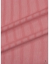 Poplin NE 80/2 Cotton Fabric Striped Red White