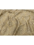 Lace Fabric Dentelle Leavers Prune Gold
