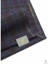 Wool Fabric Check Purple Prune Blue Carnet-Como
