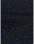 Jacquard Lamé Fabric Geometric Blue Carnet - Como