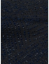 Tessuto Jacquard Lamé Geometrico Blu Carnet - Como