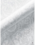 Jacquard Fabric Damask White Carnet - Como
