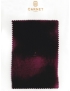 Velvet Fabric Burgundy Carnet - Como