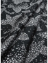 Embossed Fabric Floral Black Silver - Carnet