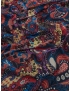 Silk Chiffon Fabric Oriental Multicolour