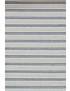 Jacquard Fabric Stripe Ecru Blue - Stoccolma