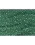 Tessuto Panno Lenci Fiocchi di Neve Verde