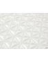 Prism Leather Fabric Silk White