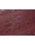 Komodo Leather Fabric Dark Red
