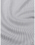 Cotton Twill Shirting Fabric Striped Grey White Made in Italy