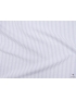 Cotton Seersucker Fabric Stripe White Lilac Hint