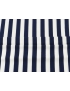 Mtr. 1.30 Viscose Jersey Fabric Stripe White Blue
