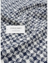 Silk Blend Jacquard Fabric Geometric Blue - Emanuel Ungaro