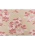 Mtr. 1.25 Jacquard Fabric Floral Skin Pink Freesia