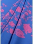 Mtr. 1.03 Panel Jacquard Fabric Double-Face Floral Light Blue Fuchsia