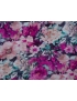 Mtr. 1.35 Jacquard Fabric 3D Floral Cyclamen Emanuel Ungaro