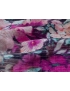 Mtr. 1.50 Jacquard Fabric 3D Floral Cyclamen Emanuel Ungaro